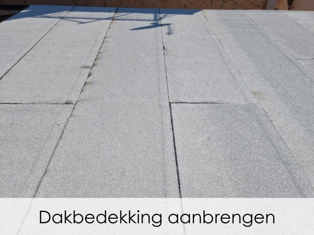 Bitumen dakbedekking aanbrengen