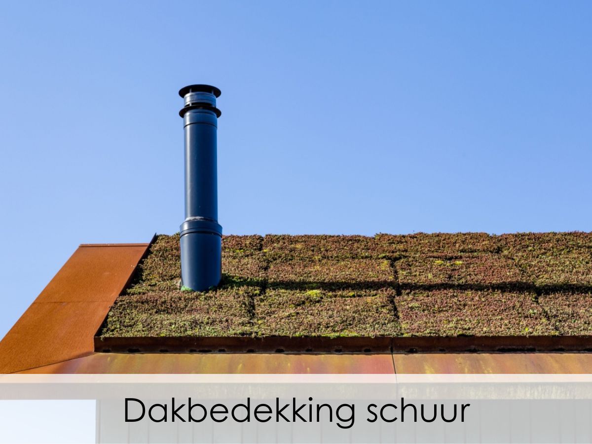 Dakbedekking schuur