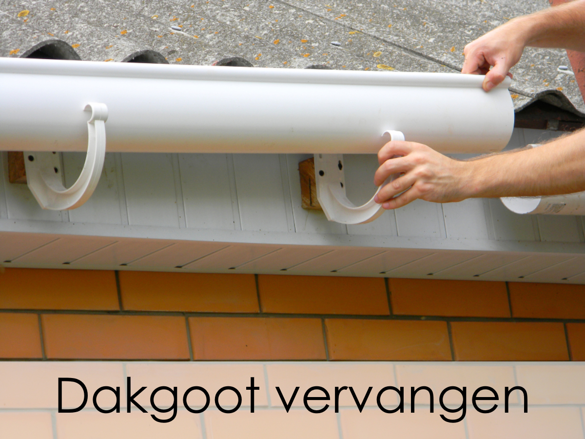 dakgoot vervangen