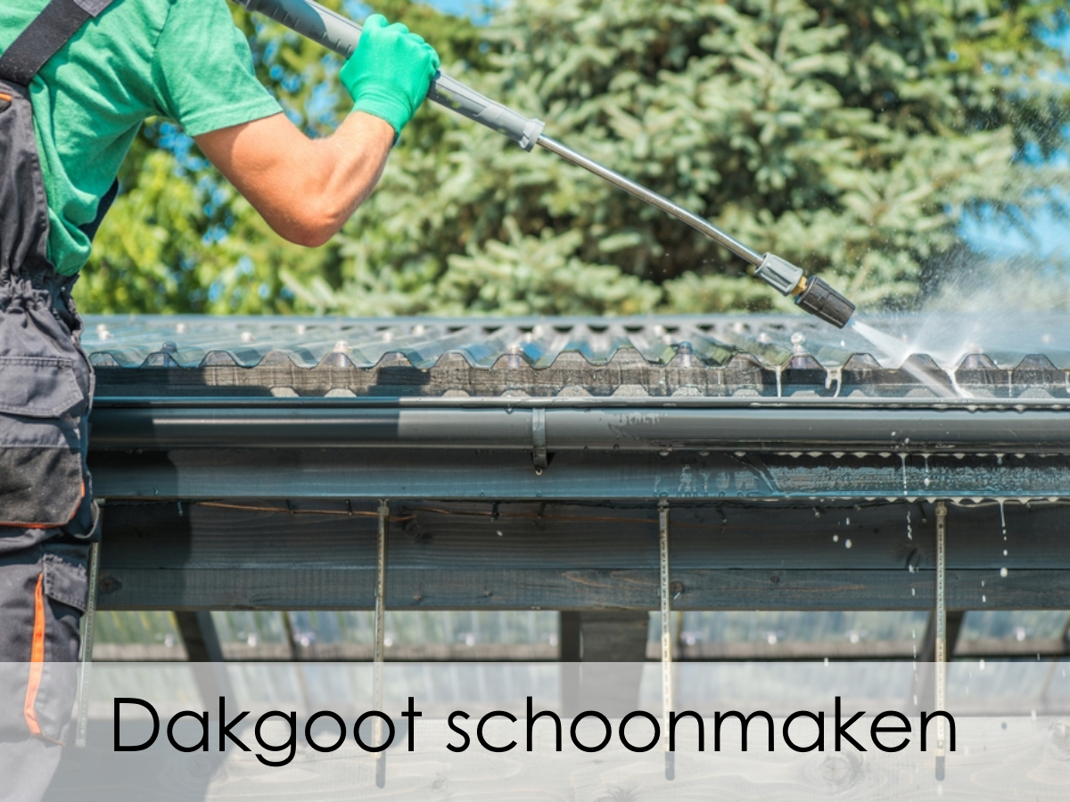 dakgoot schoonmaken